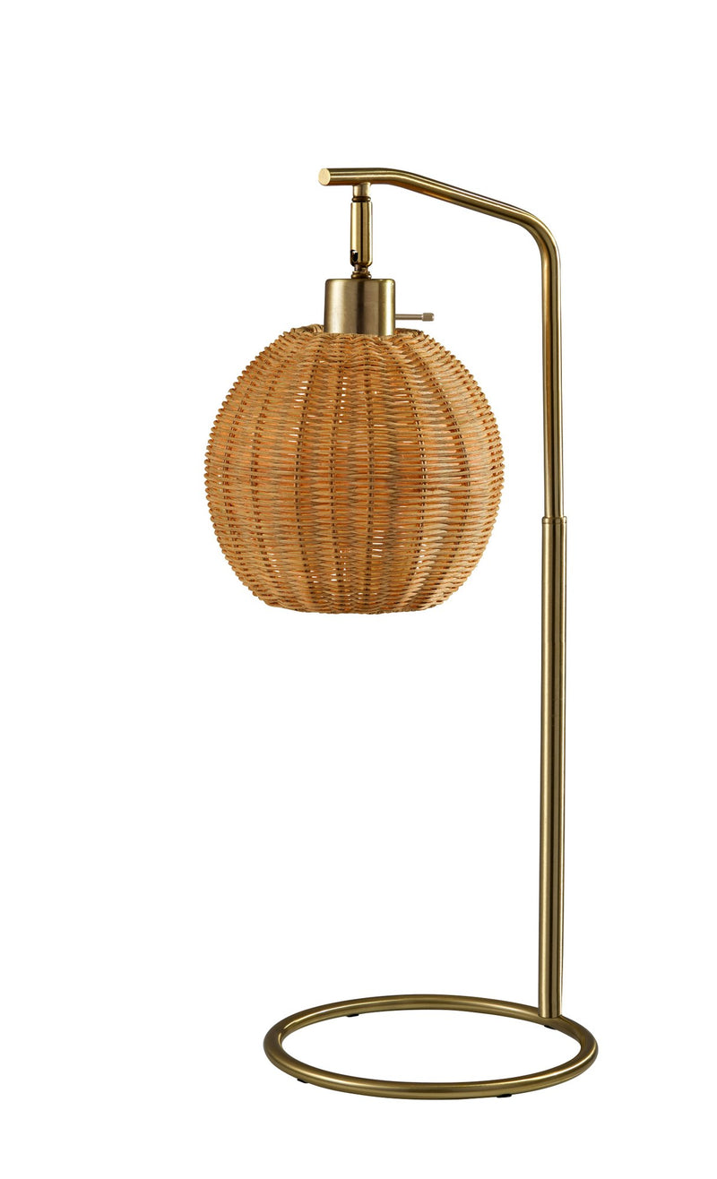 Maeve Table Lamp in Antique Brass