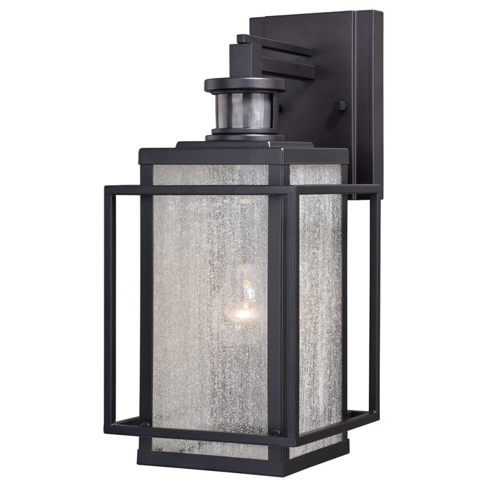 Hyde Park Dualux 7-1/2" Outdoor Motion Sensor Wall Light in Espresso Bronze