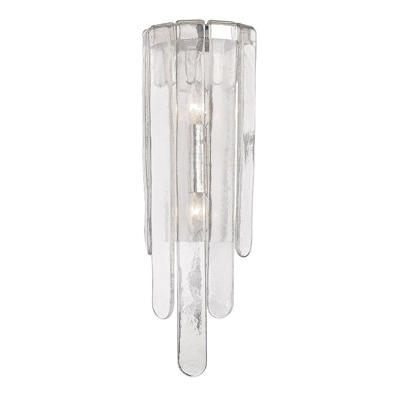 Fenwater 2-Light Wall Sconce in Polished Nickel