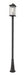 Portland 1 Light Outdoor Post Mount in Black (519P Mount - incl.)
