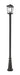 Beacon 2 Light Outdoor Post Mount in Black (519P Mount)