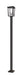 Seoul 2 Light Outdoor Post Mount in Oil Rubbed Bronze (536P Post)