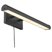 Sunset LED Picture Light in Matte Black
