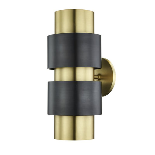 Cyrus 2-Light Wall Sconce in Aged Brass/old Bronze