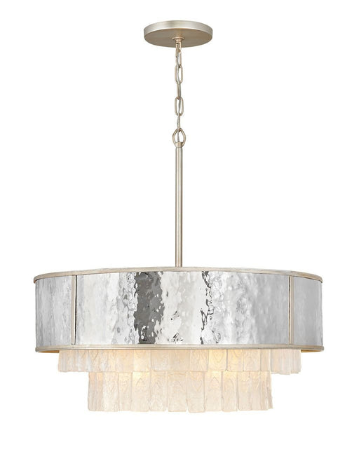 Reverie 8-Light Medium Drum Pendant in Champagne Gold