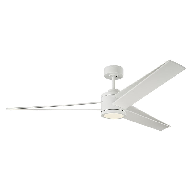 Armstrong 60" LED Ceiling Fan in Matte White