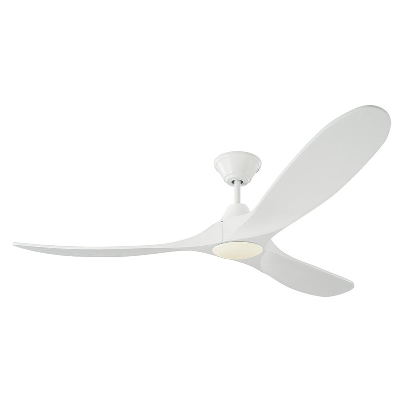 Maverick 60" LED Ceiling Fan in Matte White