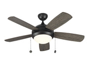 Discus 44" LED Ceiling Fan in Aged Pewter