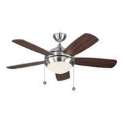 Discus 44" LED Ceiling Fan in Brushed Steel
