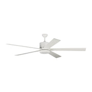 Vision 72" LED Ceiling Fan in Matte White