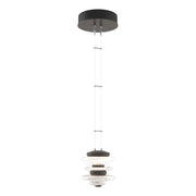 Cairn Mini Pendant in Dark Smoke - 139970-LED-STND-07 by Hubbardton Forge