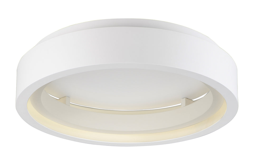 iCorona Friends of Hue LED Flush Mount in Matte White - Lamps Expo