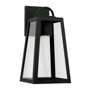 Leighton Small Outdoor Wall Lantern in Black