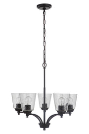 Tyler Five Light Chandelier - Lamps Expo