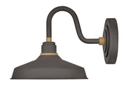 Foundry Classic Small Gooseneck Barn Light in Museum Bronze