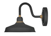 Foundry Classic Small Gooseneck Barn Light in Textured Black