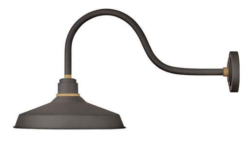 Foundry Classic Large 32.5" Arm Outdoor Wall Sconce in Museum Bronze