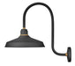 Foundry Classic LED Barn Light in Textured Black