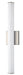 Rail LED Bath Vanity in Satin Nickel