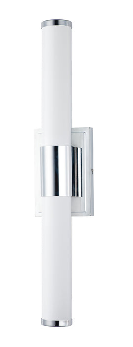 Optic LED Bath Vanity in Polished Chrome