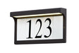 Address LED Outdoor Wall Sconce in Bronze