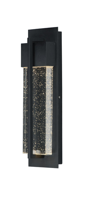 Cascade LED Outdoor Wall Sconce in Black