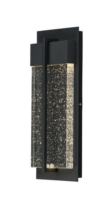 Cascade LED Outdoor Wall Sconce in Black