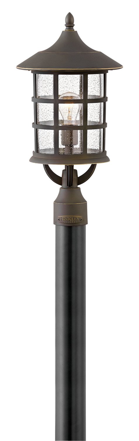 Freeport Coastal Elements Outdoor Post Light in Oil Rubbed Bronze