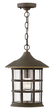 Freeport Coastal Elements Outdoor Hanging Lantern in Oil Rubbed Bronze