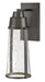Miles Medium Wall Mount Lantern in Black