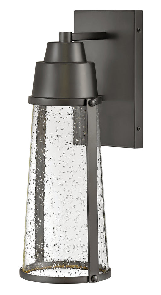 Miles Medium Wall Mount Lantern in Black