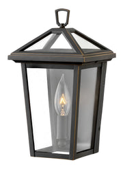 Alford Place Small Outdoor Wall Lantern in Oil Rubbed Bronze