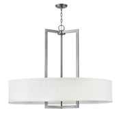 Hampton 9-Light Pendant in Antique Nickel
