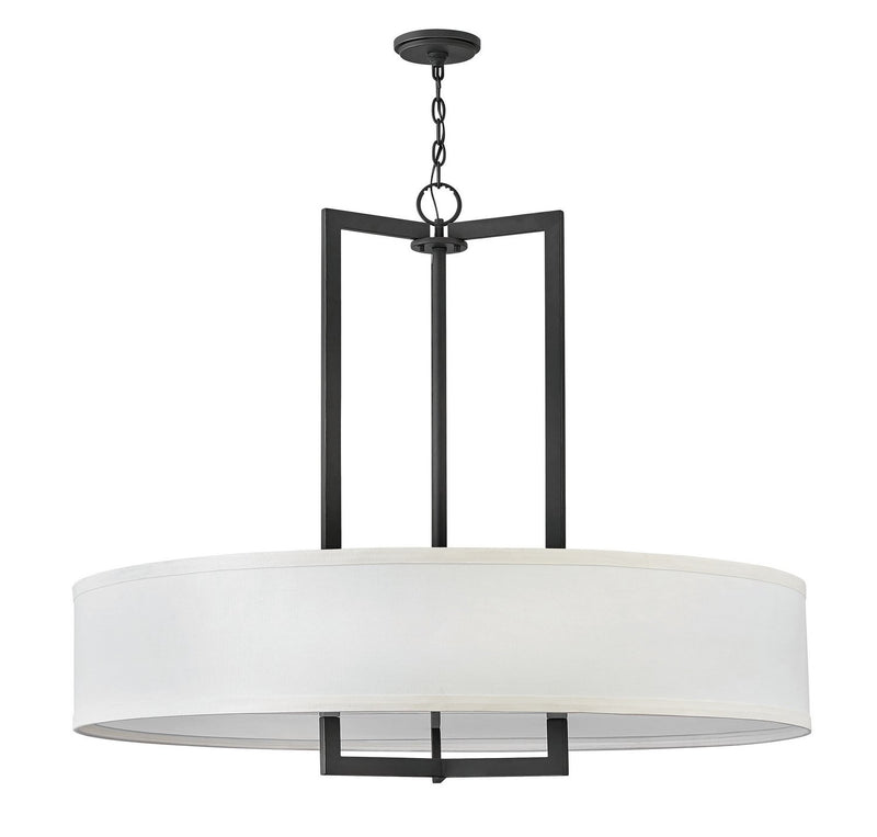 Hampton 9-Light Pendant in Buckeye Bronze