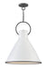 Winnie LED Pendant in Polished White