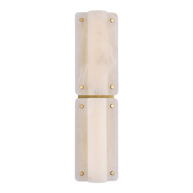 Sunnybrook 2-Light Wall Sconce in Aged Brass