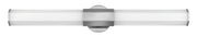 Facet 32" Bath Vanity Light in Polished Nickel