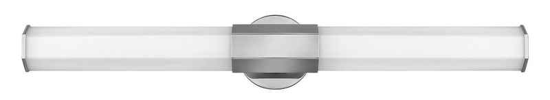 Facet 32" Bath Vanity Light in Polished Nickel