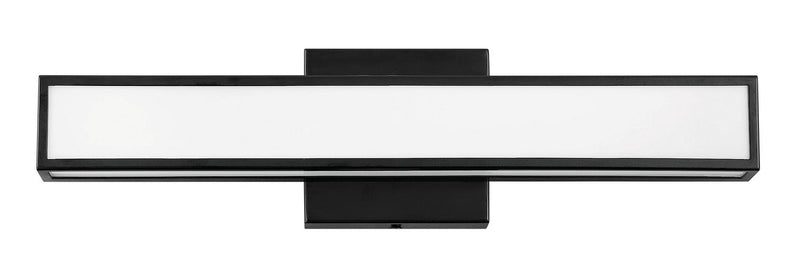 Alto 18" Bath Vanity Light in Black