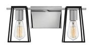 Filmore 2-Light Bath Vanity Light in Chrome