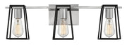 Filmore 3-Light Bath Vanity Light in Chrome