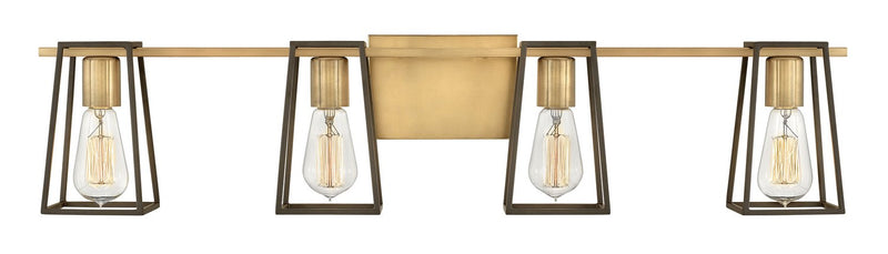 Filmore 4-Light Bath Vanity Light in Heritage Brass
