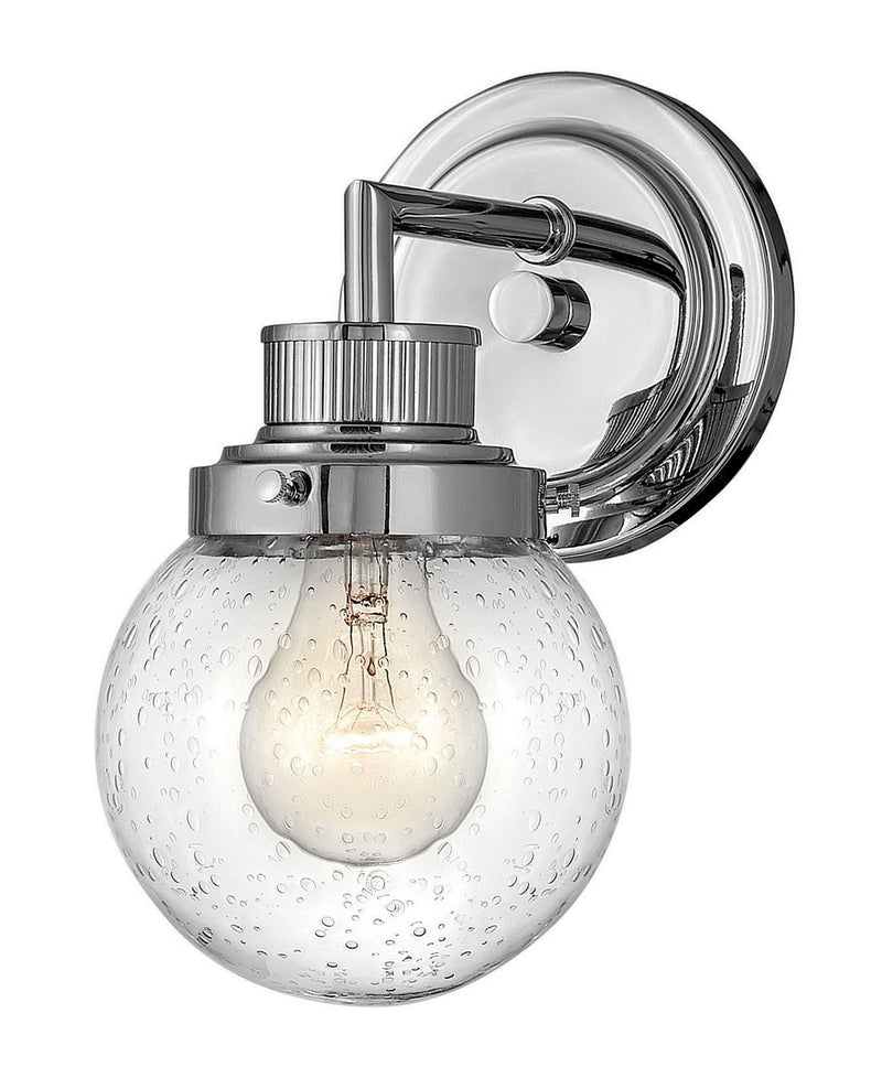 Poppy Bath Sconce in Chrome
