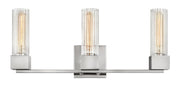 Xander 3-Light Bath Vanity Light in Polished Nickel