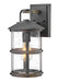 Lakehouse Small Wall Mount Lantern in Aged Zinc