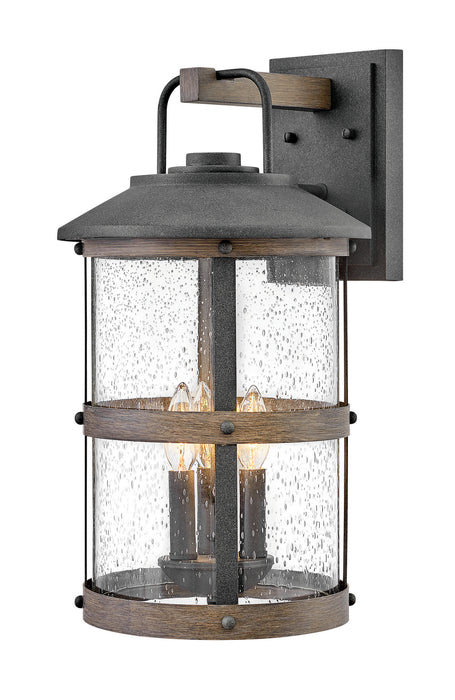 Lakehouse LED Wall Mount in Aged Zinc