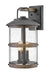 Lakehouse LED Wall Mount in Aged Zinc