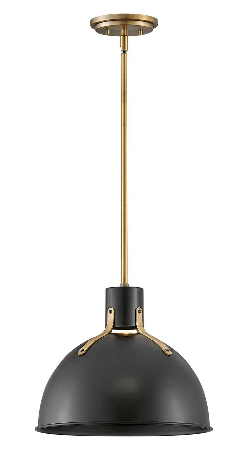 Argo 14" Pendant in Satin Black