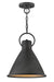 Winnie LED Pendant in Aged Zinc