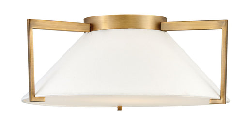 Calla Flush Mount in Brushed Bronze
